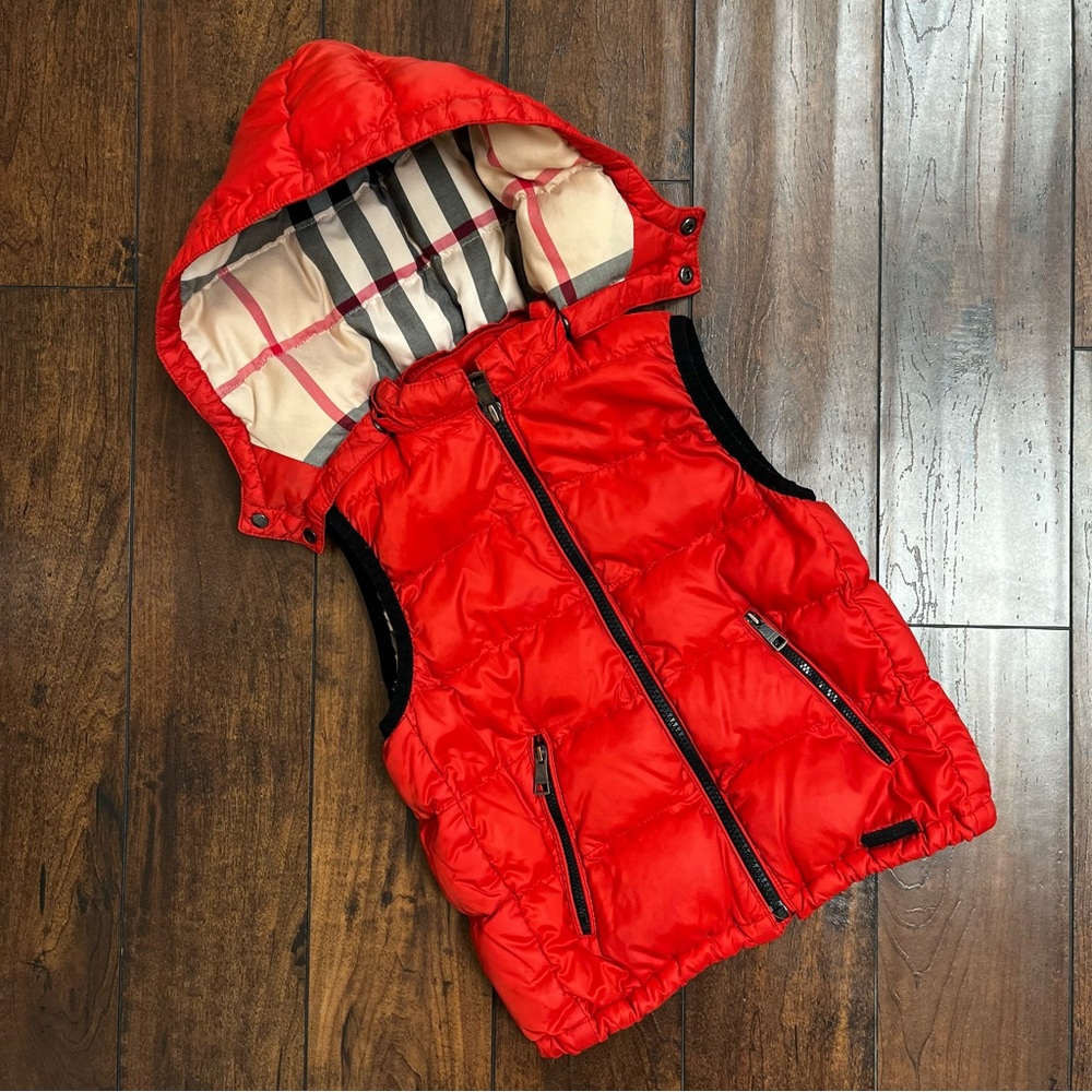 BURBERRY⚡️Unisex Puffer Vest_5Y